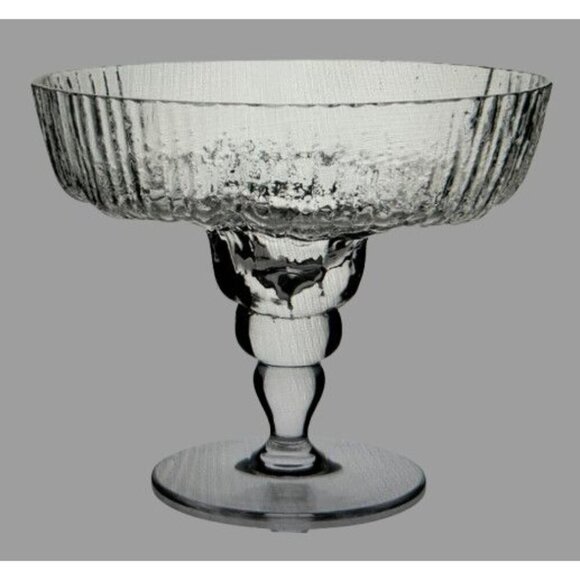 Rosenthal Studio Line Crystal Ice Texture Compote Designed By Tapio Wirkkala - Picture 8 of 8